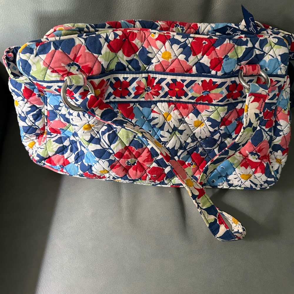 Vintage Vera Bradley Floral Quilted Women's Bag